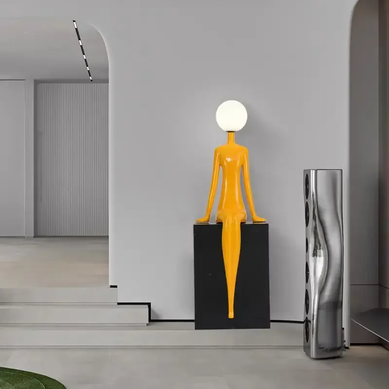 Creative Humanoid Art Sculptur - огляд і ціна Resin Art Floor
