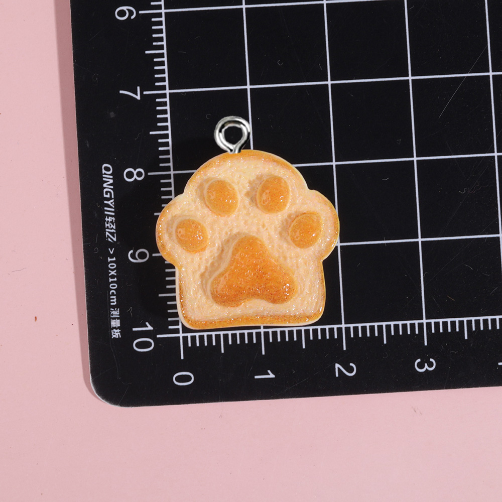 10pcs Heart Bear Cat Animal Sh - огляд і ціна Resin Art Earrings