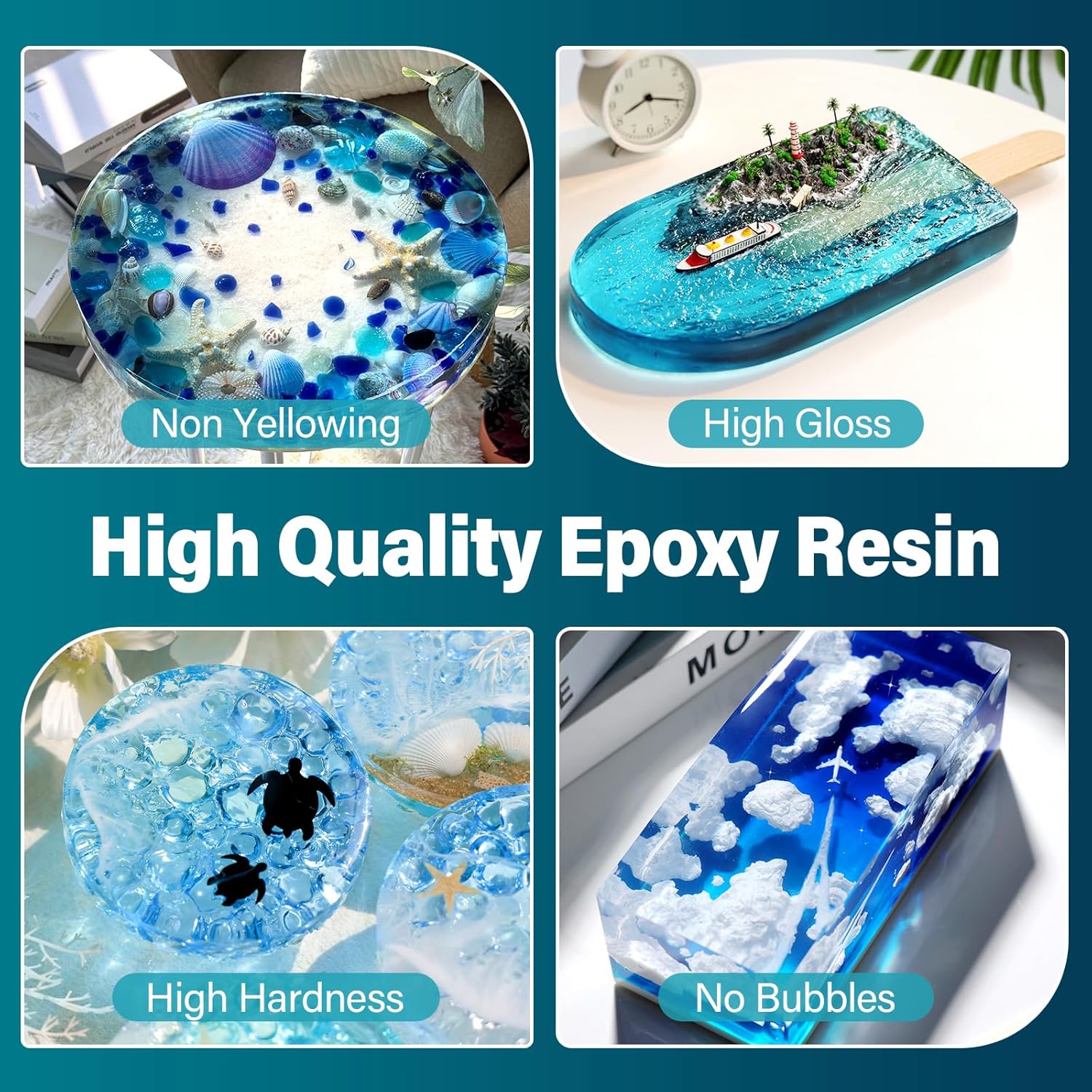Deep Pour Epoxy Resin Clear Ep - огляд і ціна Resin Art Pouring
