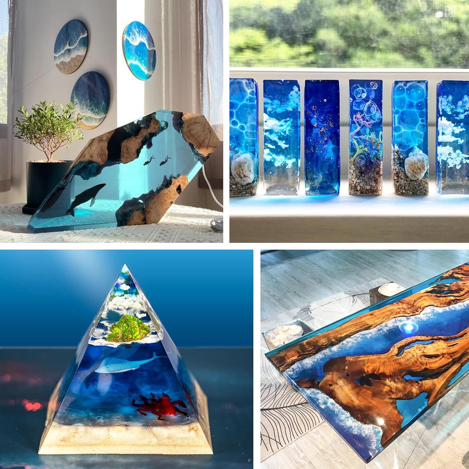 Deep Pour Epoxy Resin Clear Ep - огляд і ціна Resin Art Pouring