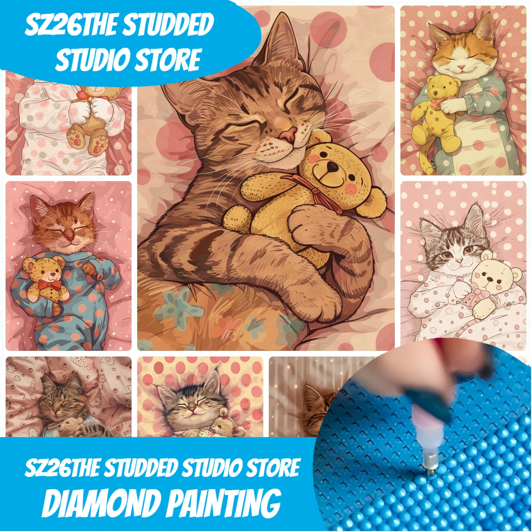 Sz26The Studded Cute and Sweet - огляд і ціна Resin Art Gift