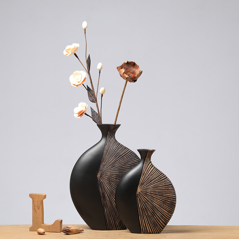 Retro Tall Resin Floor Vase, E - огляд і ціна Resin Art Floor