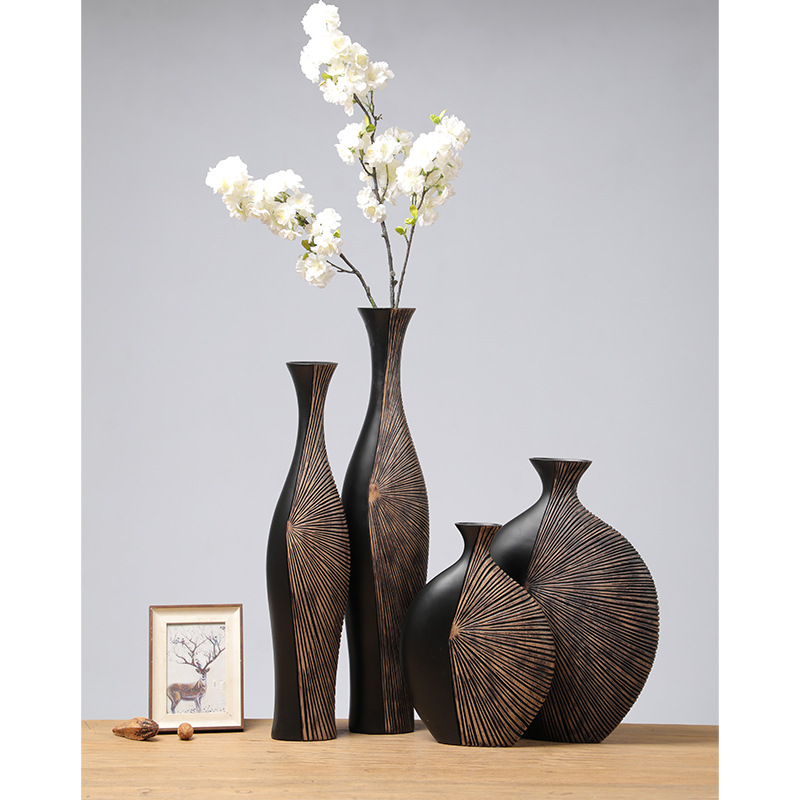 Retro Tall Resin Floor Vase, E - огляд і ціна Resin Art Floor