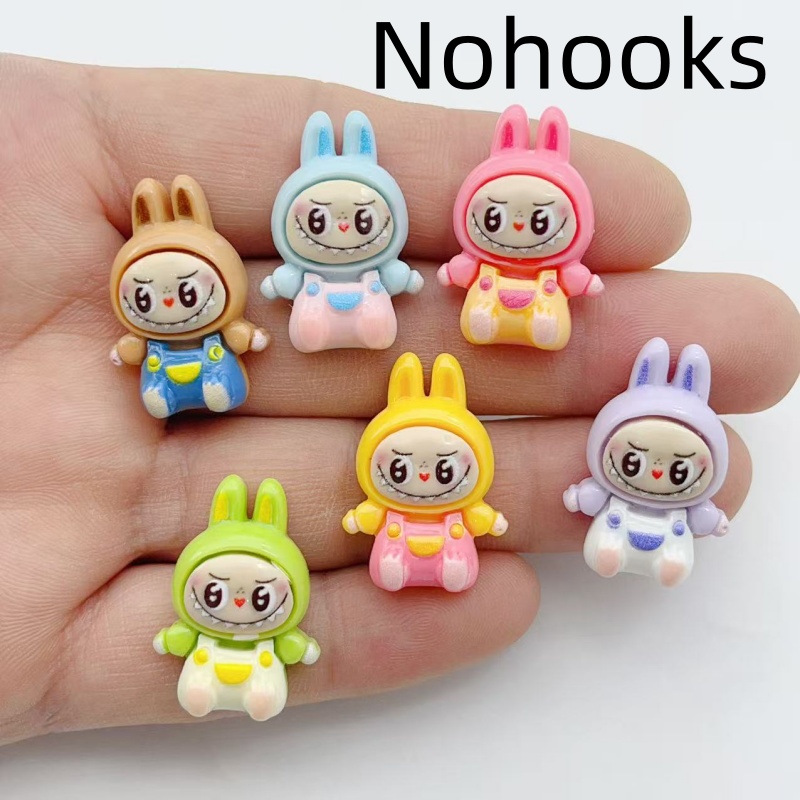 10Pcs Kawaii Rabbit Strawberry - огляд і ціна Resin Art Earrings