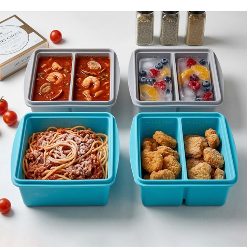 New Reusable Silicone Freezer  - огляд і ціна Tray Mold Rectangle