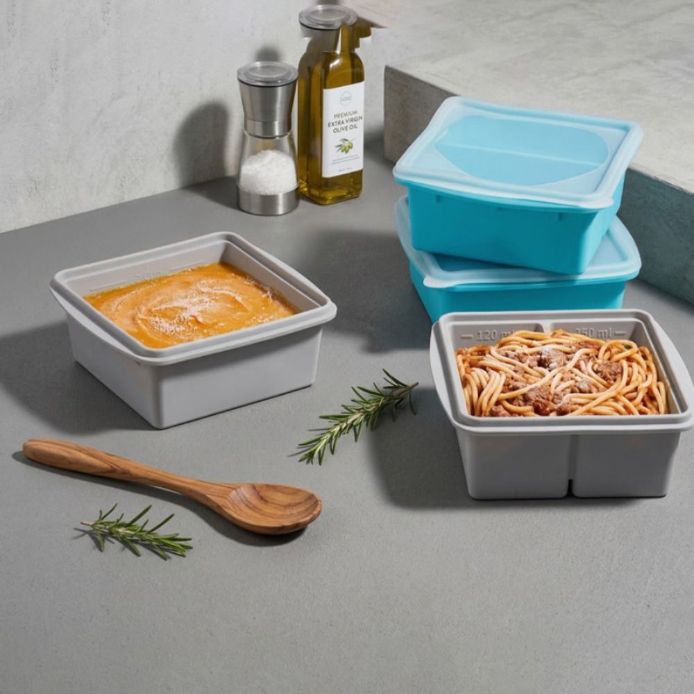 New Reusable Silicone Freezer  - огляд і ціна Tray Mold Rectangle