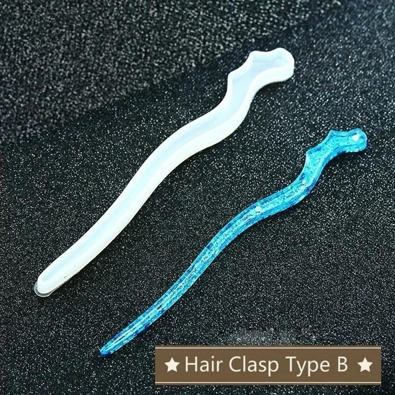 New Transparent Hairpin Silico - огляд і ціна Resin Art Handmade
