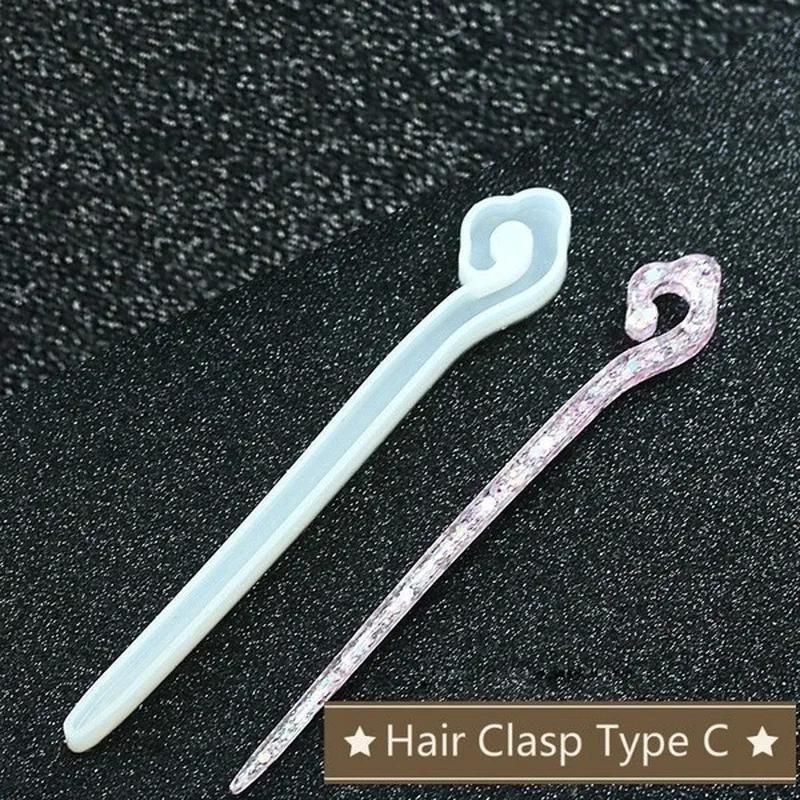 New Transparent Hairpin Silico - огляд і ціна Resin Art Handmade
