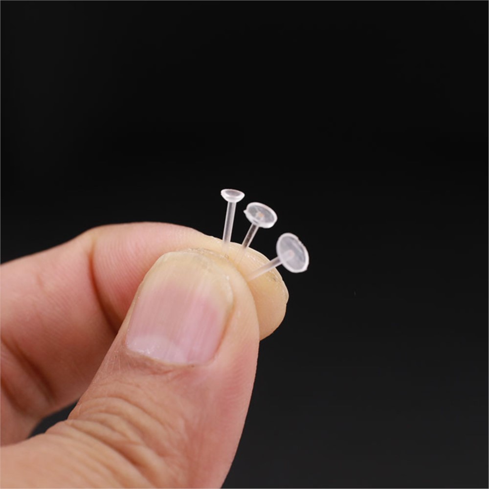 100pcs White Hypoallergenic Ea - огляд і ціна Resin Art Earrings