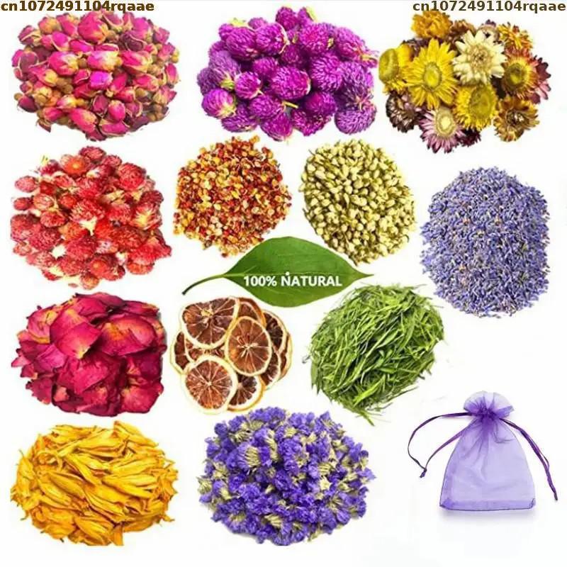 800g 100% Natural Dried Flower - огляд і ціна Resin Art With Rose