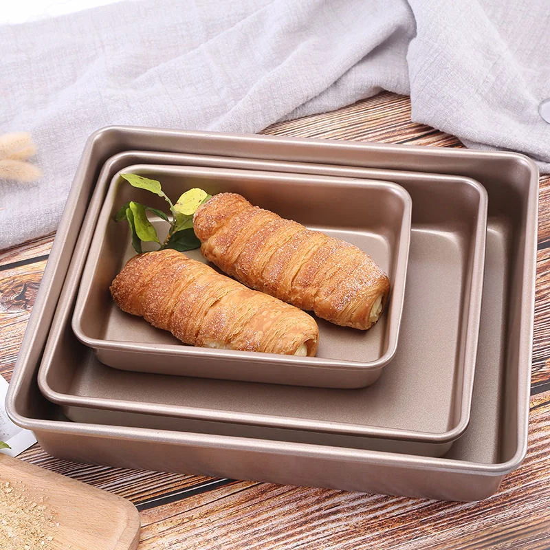 Rectangle Carbon Steel Cake Ba - огляд і ціна Tray Mold Rectangle