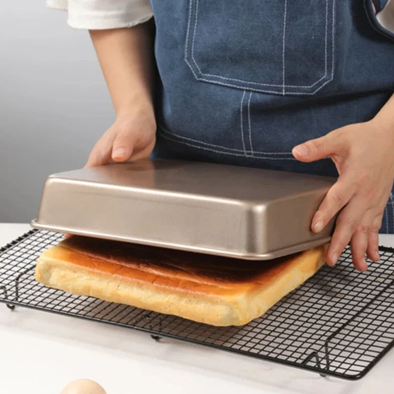 Rectangle Carbon Steel Cake Ba - огляд і ціна Tray Mold Rectangle