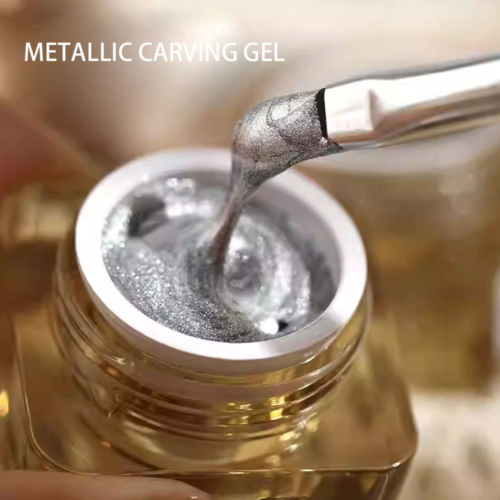 8g Metallic Carving Gel 3D Emb - огляд і ціна Resin Art With Rose
