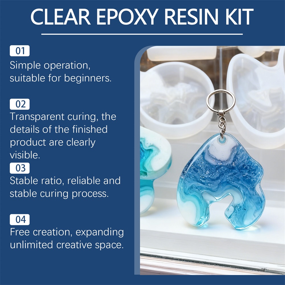 DIY Crystals Clear Epoxys Resi - огляд і ціна Resin Art Epoxy