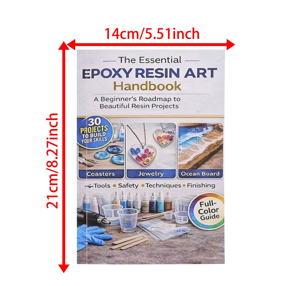 Epoxy Resin Art Handicraft Boo - огляд і ціна Resin Art Guide Free