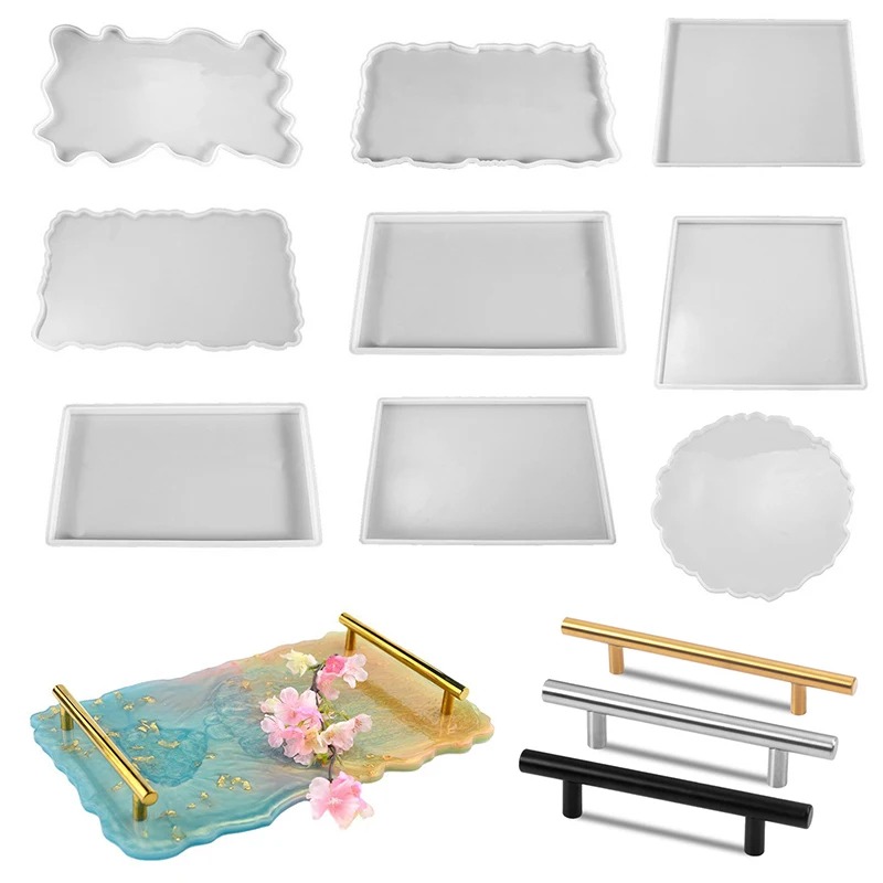 Tray Epoxy Resin Silicone Mold - огляд і ціна Tray Mold Rectangle