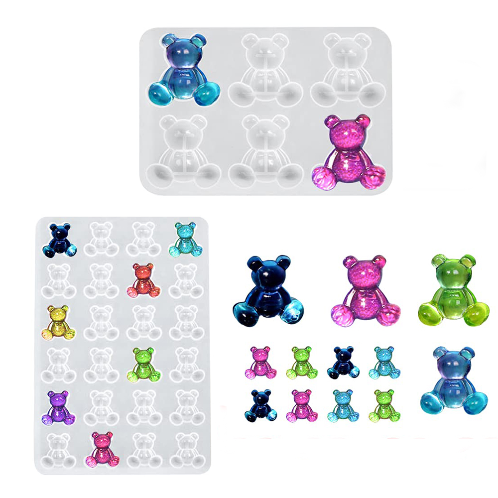 Crystal Bear Resin Silicone Mo - огляд і ціна Resin Art Mold