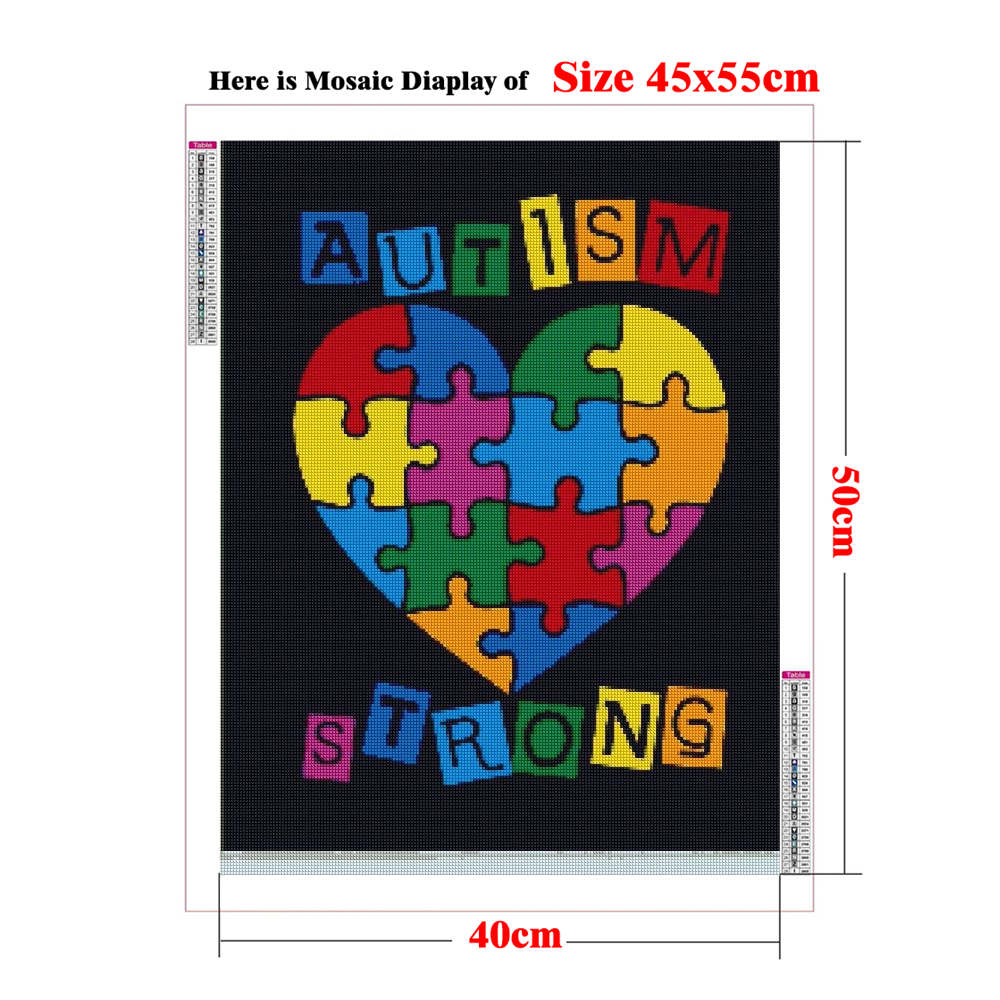 Autism Awareness Posters 5D Ad - огляд і ціна Resin Art Quotes