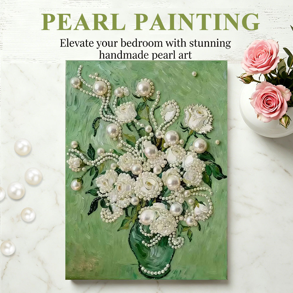 Huacan DIY Pearl Art Painting  - огляд і ціна Resin Art With Rose